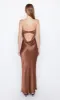 MOON DANCE STRAPLESS DRESS - CHOCOLATE sold by bec + bridge