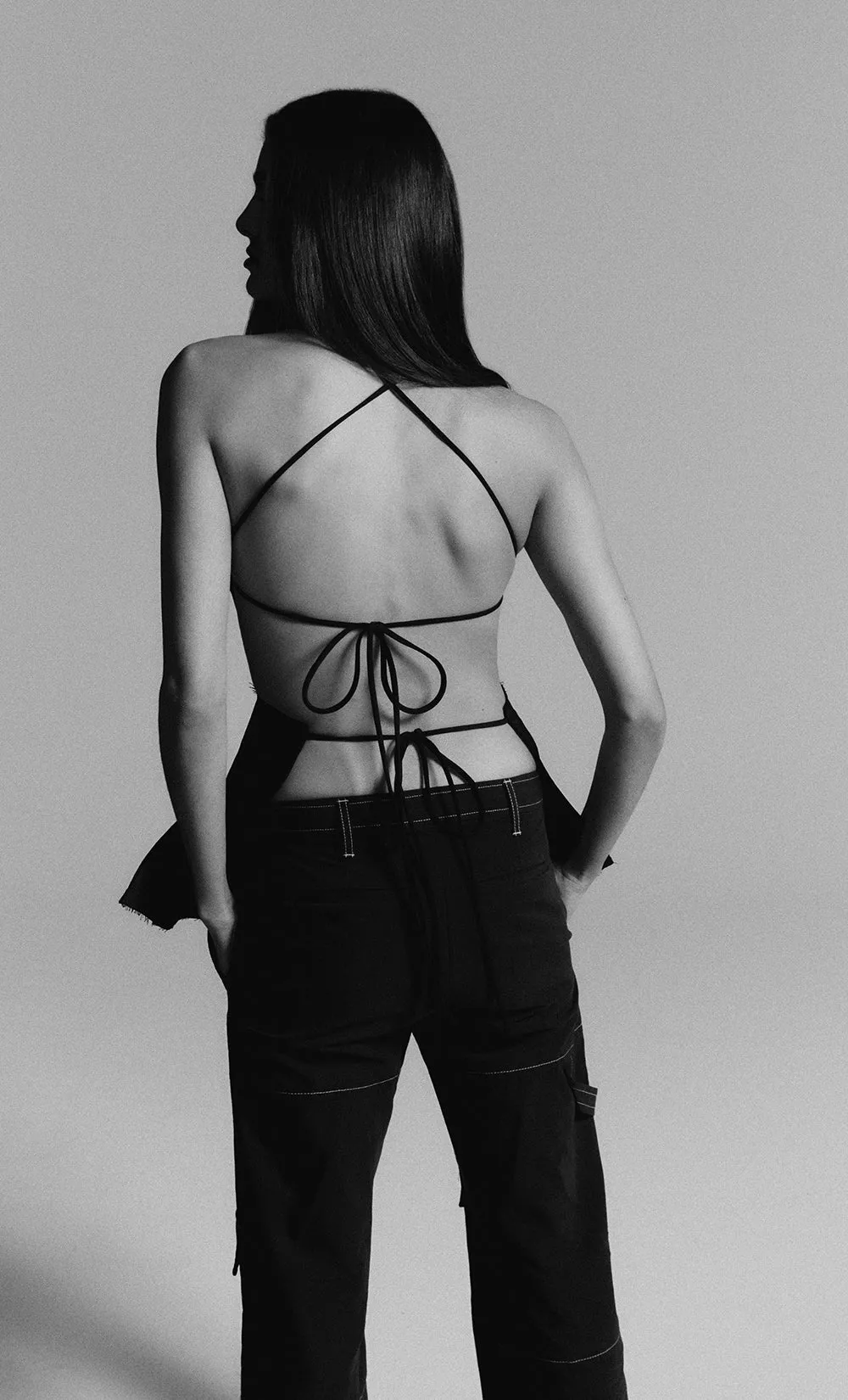 KIARA TOP - BLACK sold by bec + bridge product image thumbnail 2