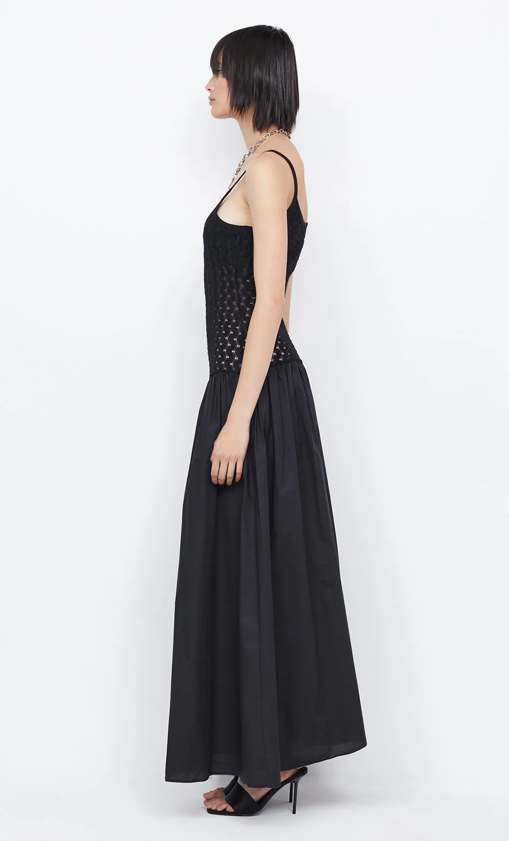 THEIA MAXI DRESS - BLACK sold by bec + bridge product image thumbnail 5