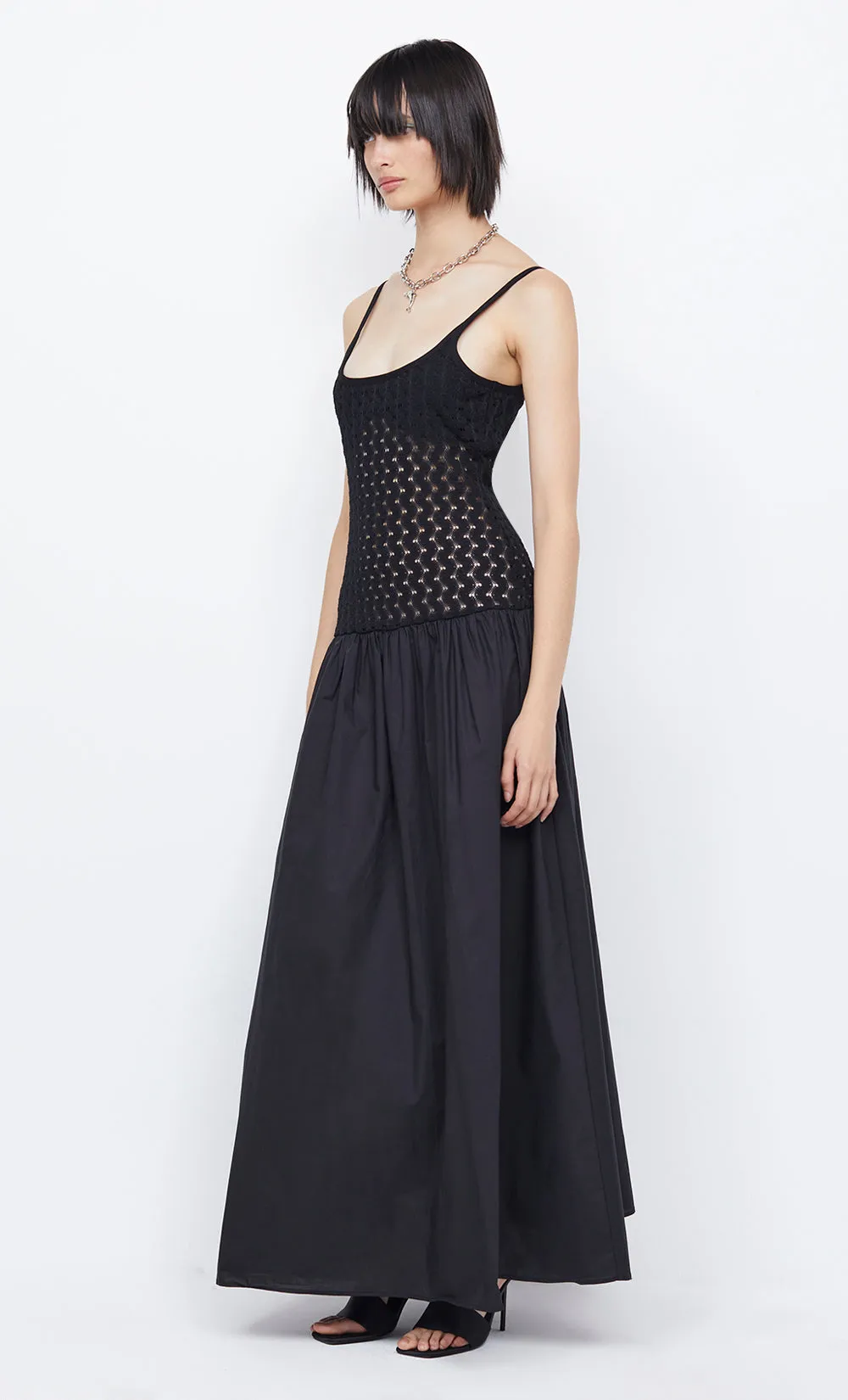 THEIA MAXI DRESS - BLACK sold by bec + bridge product image thumbnail 4