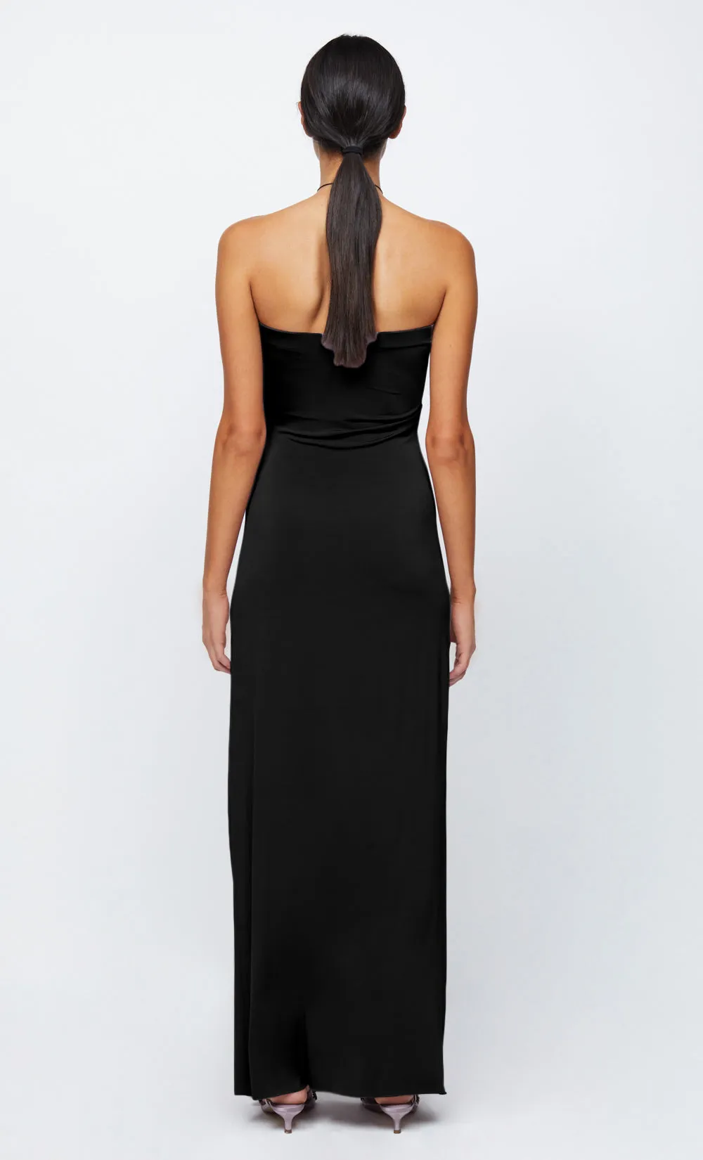 PETRA STRAPLESS MAXI DRESS - BLACK sold by bec + bridge product image thumbnail 4