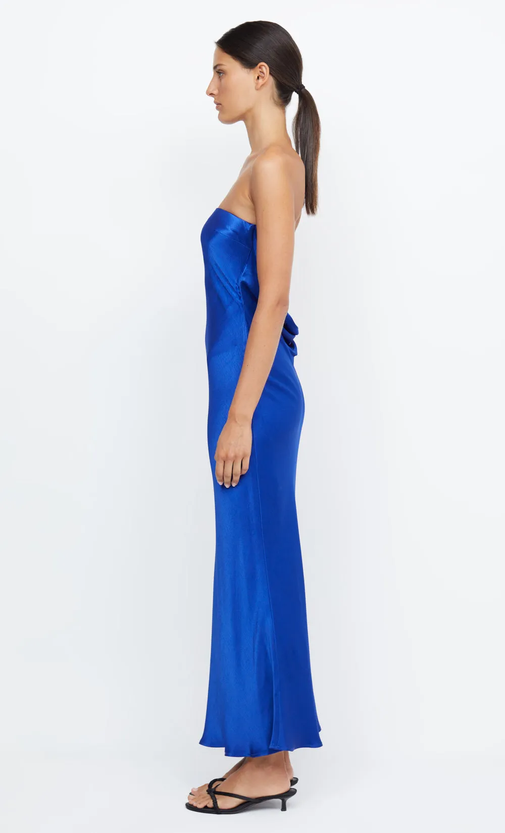 MOONDANCE STRAPLESS DRESS - MEDITERRANEAN BLUE sold by bec + bridge product image thumbnail 5