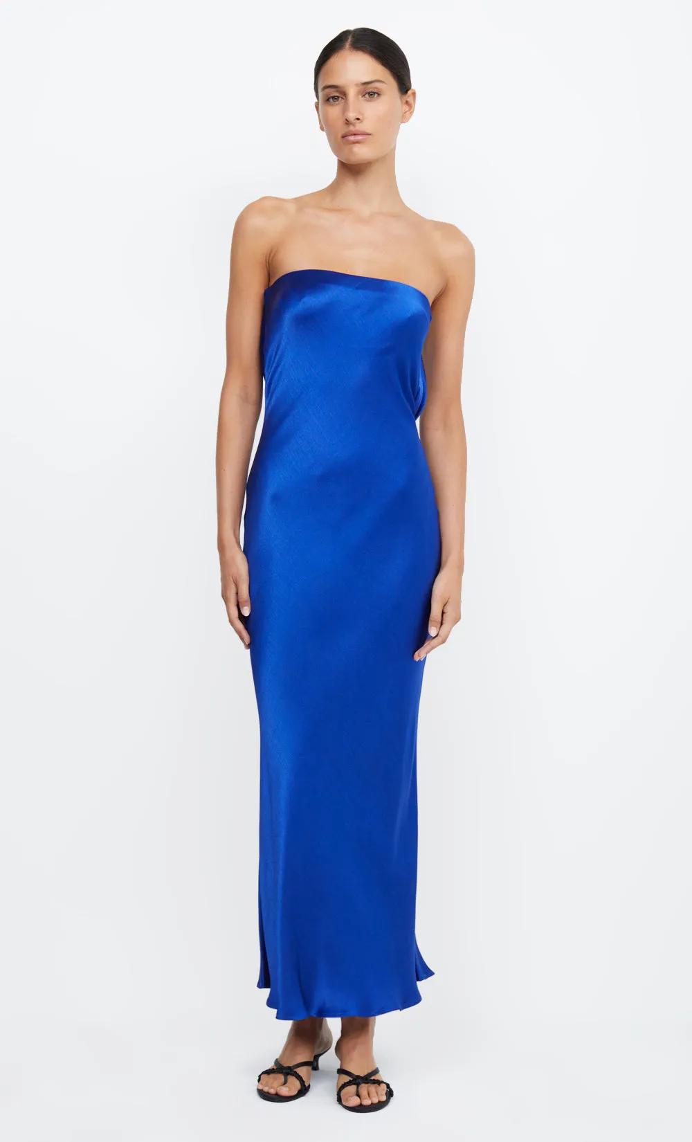 MOONDANCE STRAPLESS DRESS - MEDITERRANEAN BLUE sold by bec + bridge product image thumbnail 2