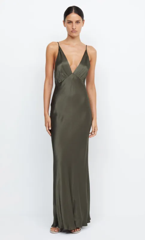 MOON DANCE V MAXI DRESS - DARK WILLOW sold by bec + bridge