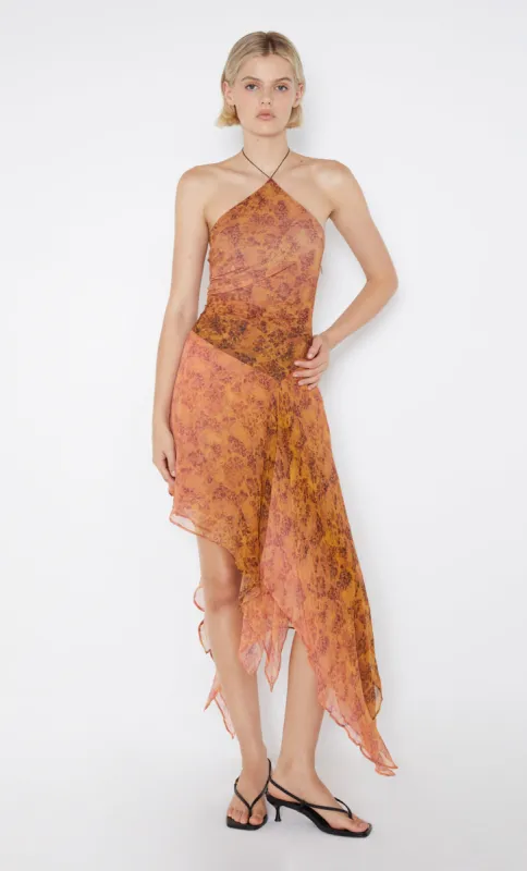 FLEUR DE LIS HALTER DRESS - FLEUR sold by bec + bridge