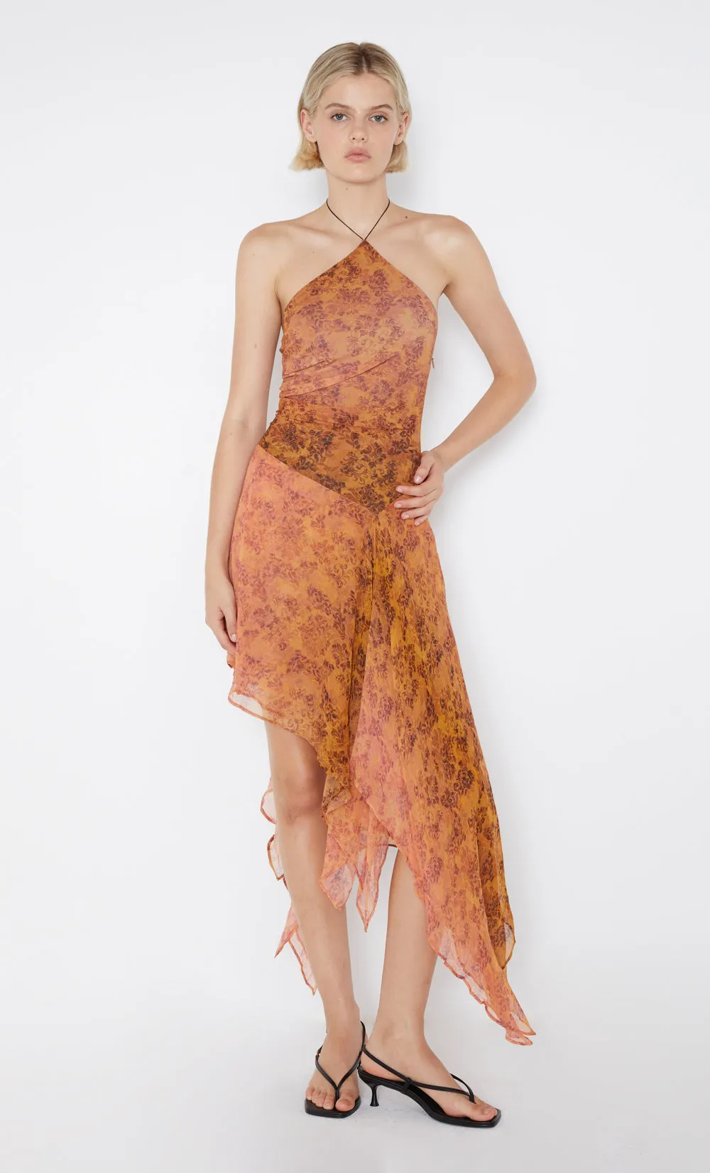 FLEUR DE LIS HALTER DRESS - FLEUR sold by bec + bridge