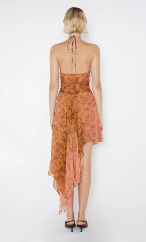 FLEUR DE LIS HALTER DRESS - FLEUR | Parallel FLEUR DE LIS HALTER DRESS - FLEUR | Parallel