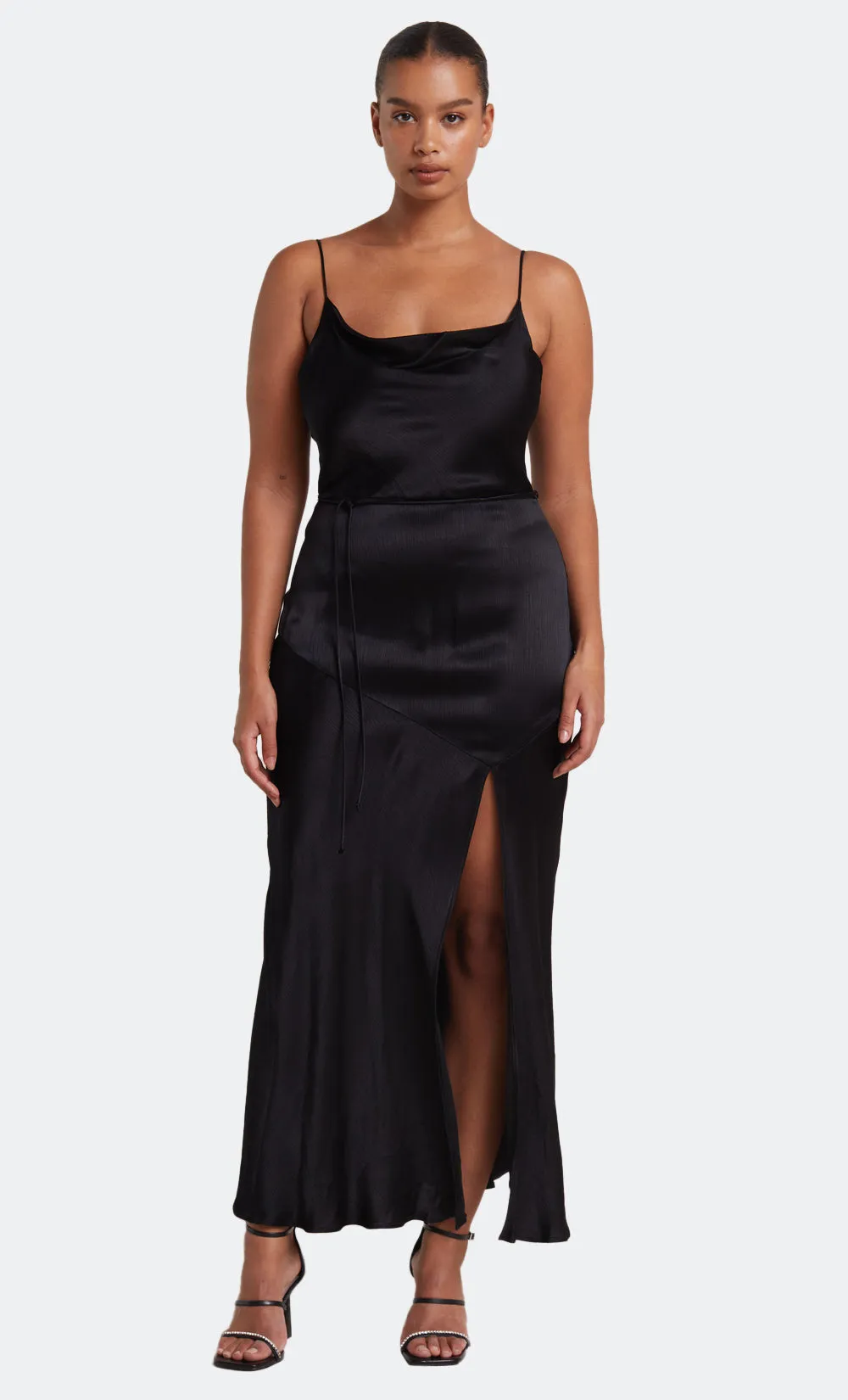 MOON DANCE MIDI DRESS - BLACK sold by bec + bridge product image thumbnail 2