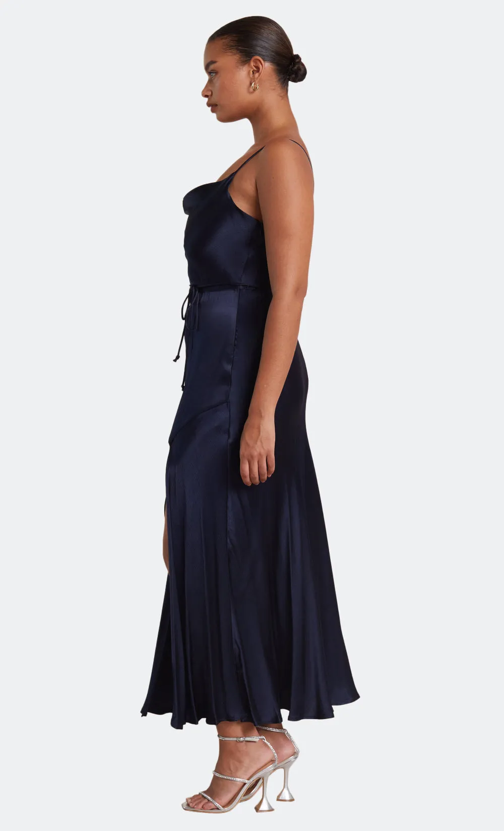 MOON DANCE MIDI DRESS - BLACK sold by bec + bridge product image thumbnail 4