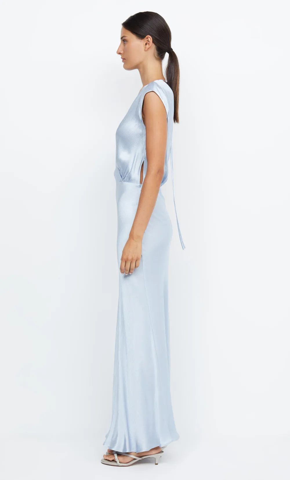 MOON DANCE MAXI DRESS - DUSTY BLUE sold by bec + bridge product image thumbnail 5