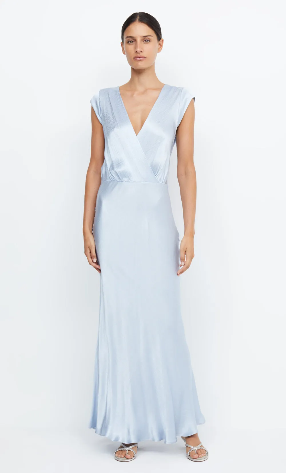 MOON DANCE MAXI DRESS - DUSTY BLUE sold by bec + bridge