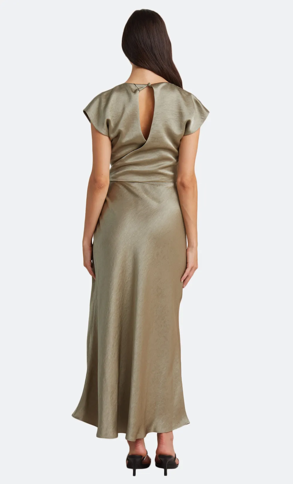 THE DREAMER WRAP DRESS - SAGE sold by bec + bridge product image thumbnail 2