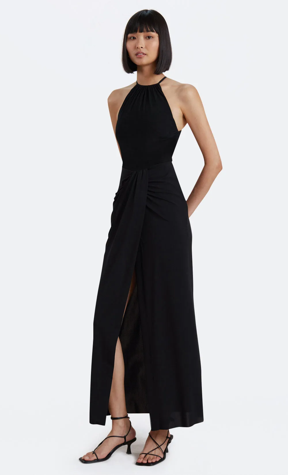 RIRI MAXI DRESS - BLACK sold by bec + bridge product image thumbnail 2