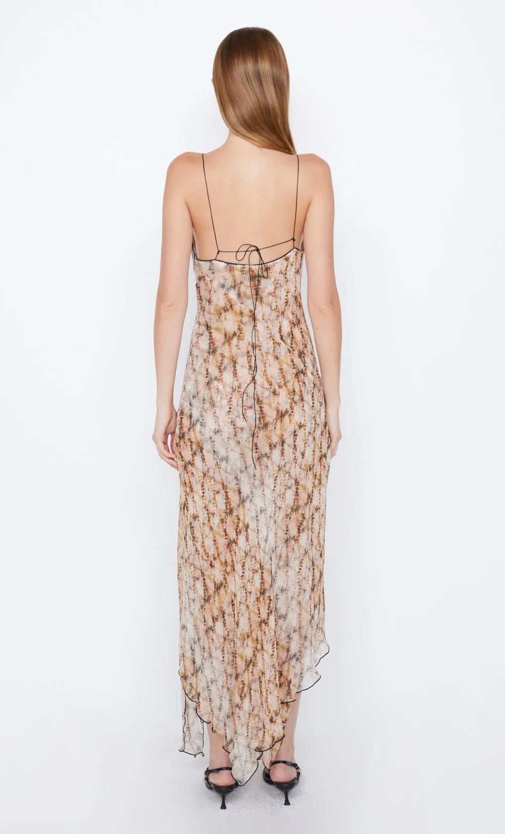 CIEL ASYM DRESS - GEO SHIBORI sold by bec + bridge product image thumbnail 2