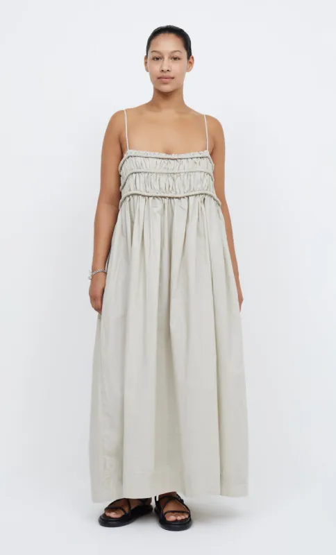 ELI MAXI DRESS - OYSTER sold by bec + bridge