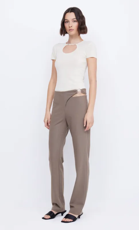 SONESTA LAPPED PANT - TOBACCO sold by bec + bridge