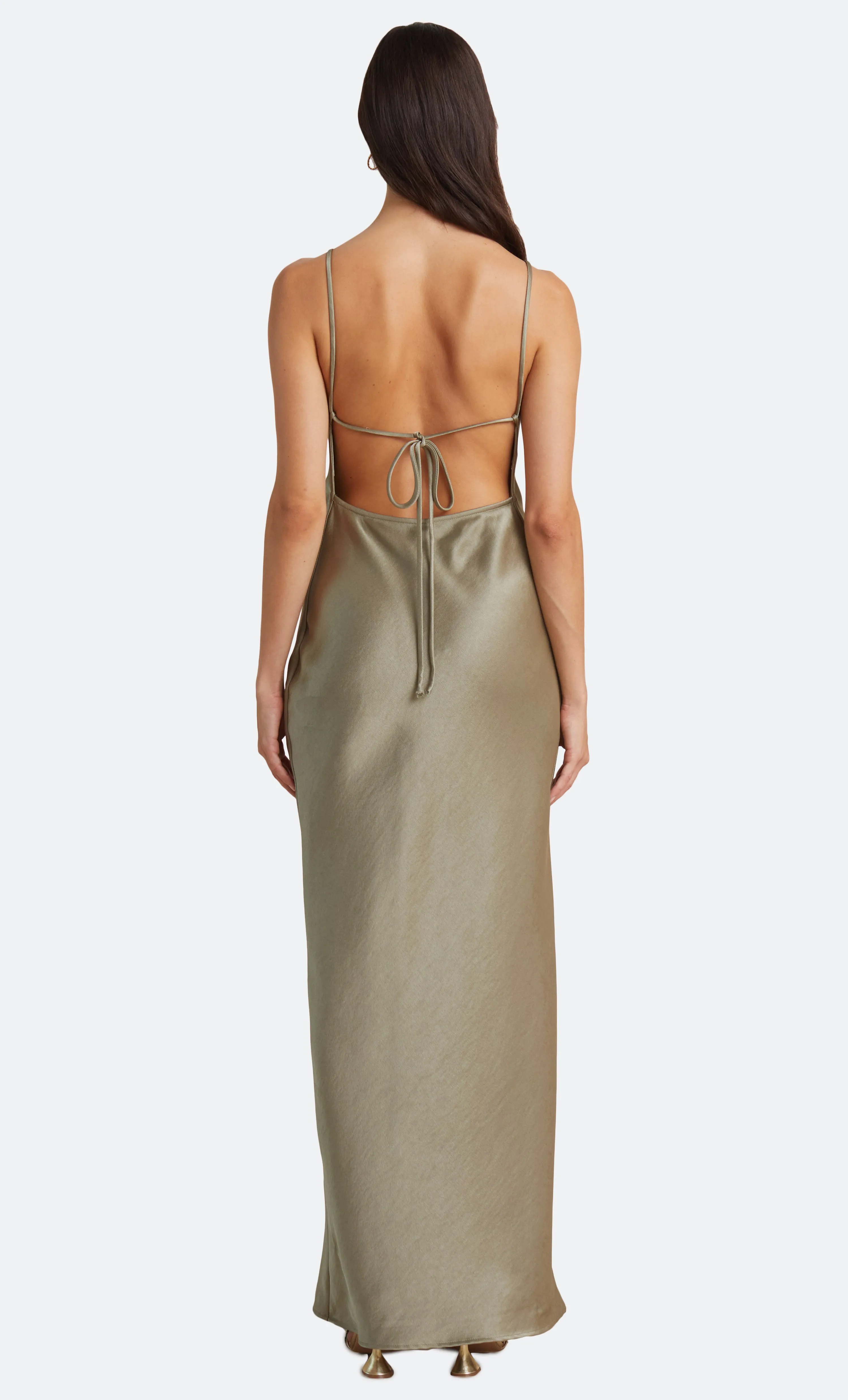 THE DREAMER TIE DRESS - SAGE sold by bec + bridge product image thumbnail 2