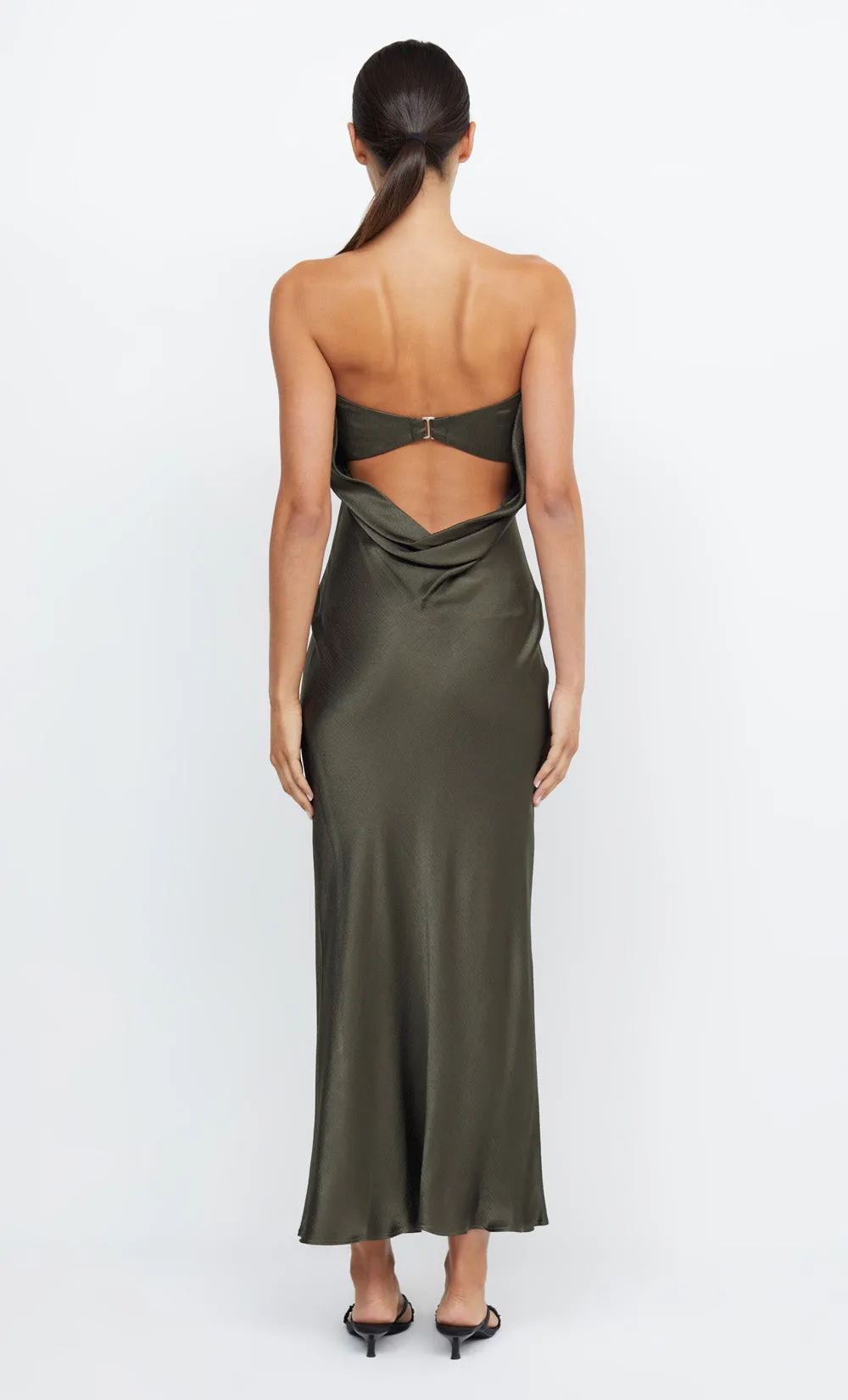 MOON DANCE STRAPLESS DRESS - DARK WILLOW sold by bec + bridge product image thumbnail 3