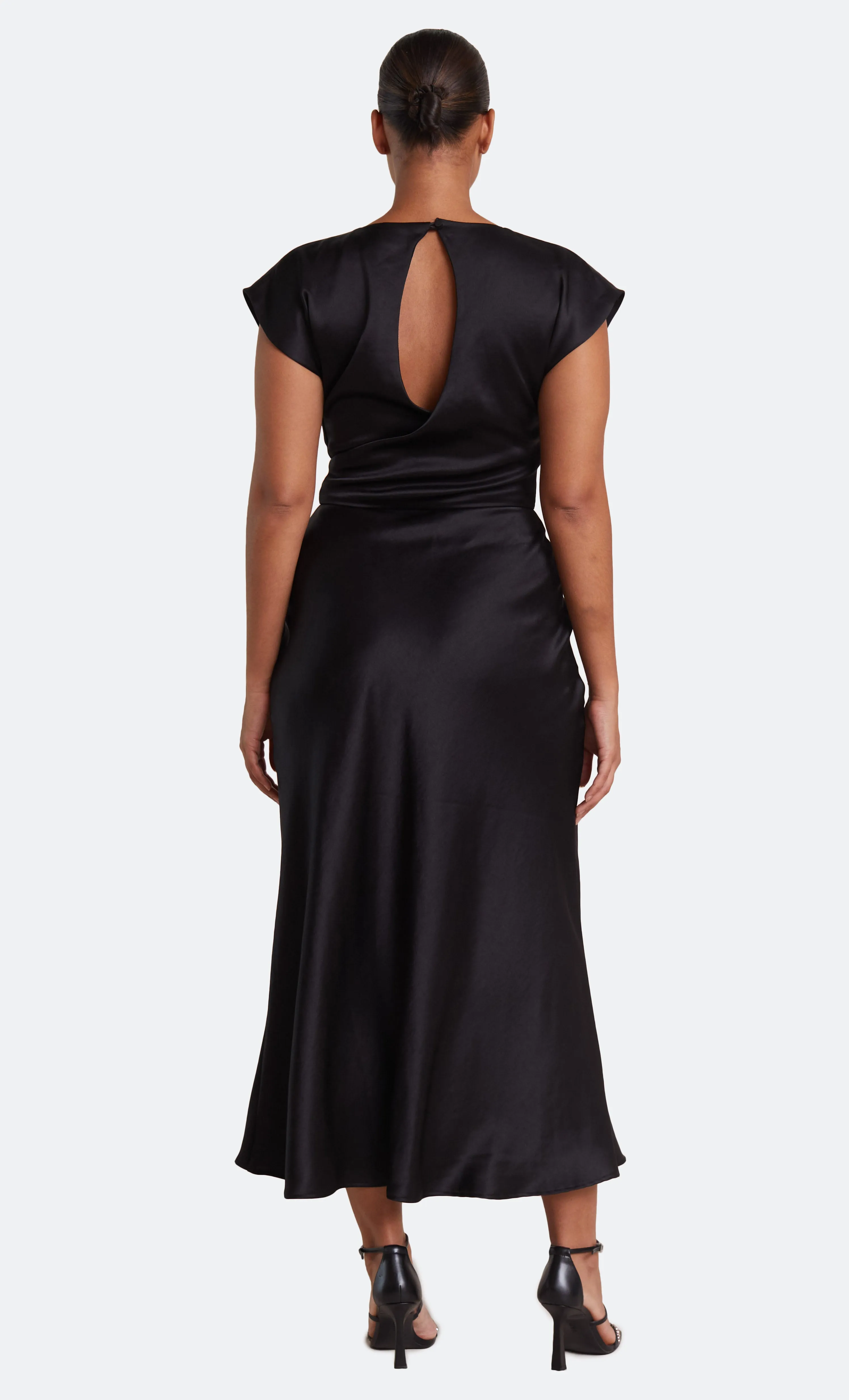 THE DREAMER WRAP DRESS - BLACK sold by bec + bridge product image thumbnail 5