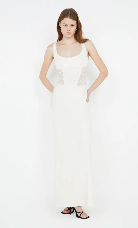 OLIMPIA CORSET DRESS - CREAM sold by bec + bridge