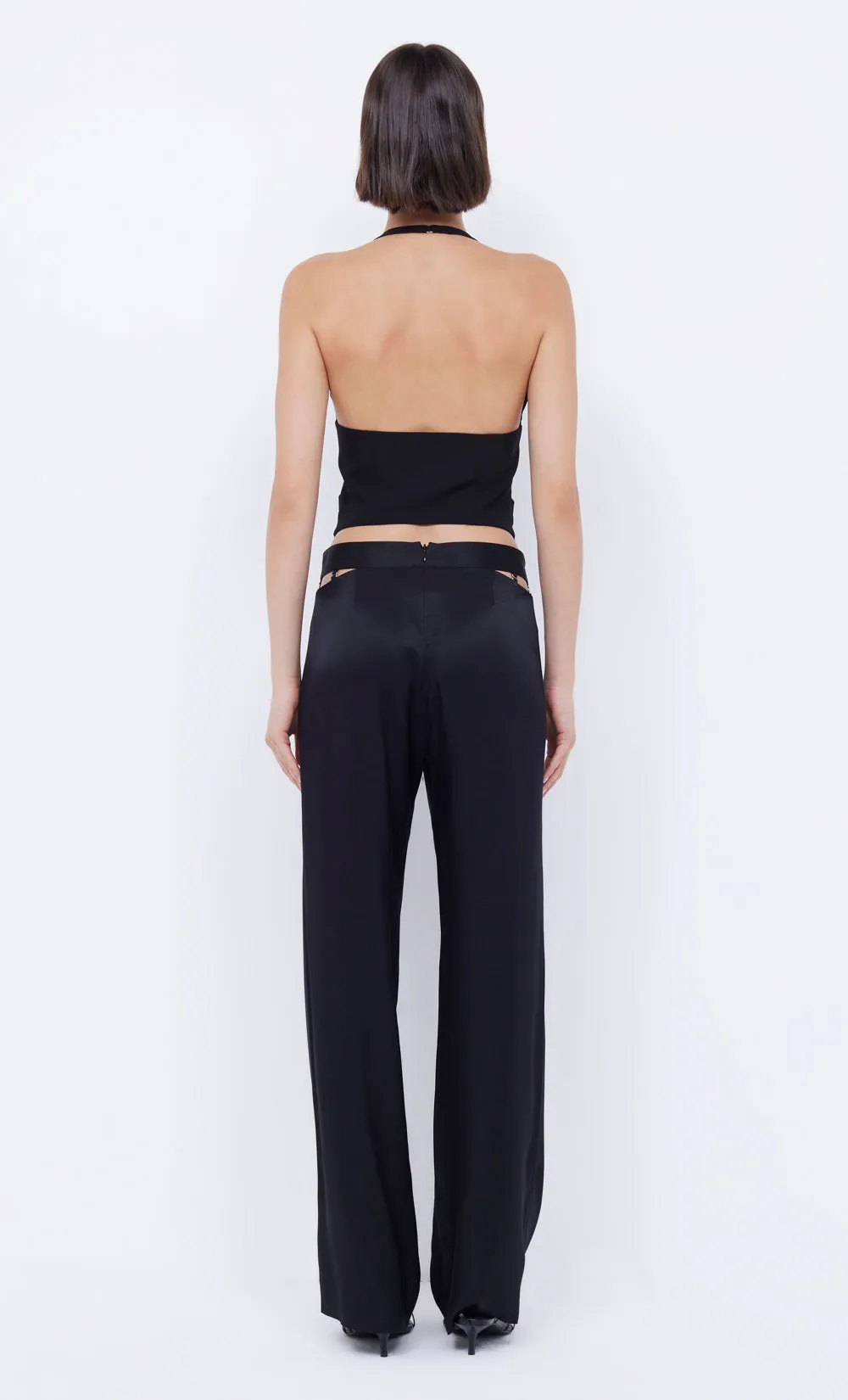 WILDER HALTER TOP - BLACK sold by bec + bridge product image thumbnail 2