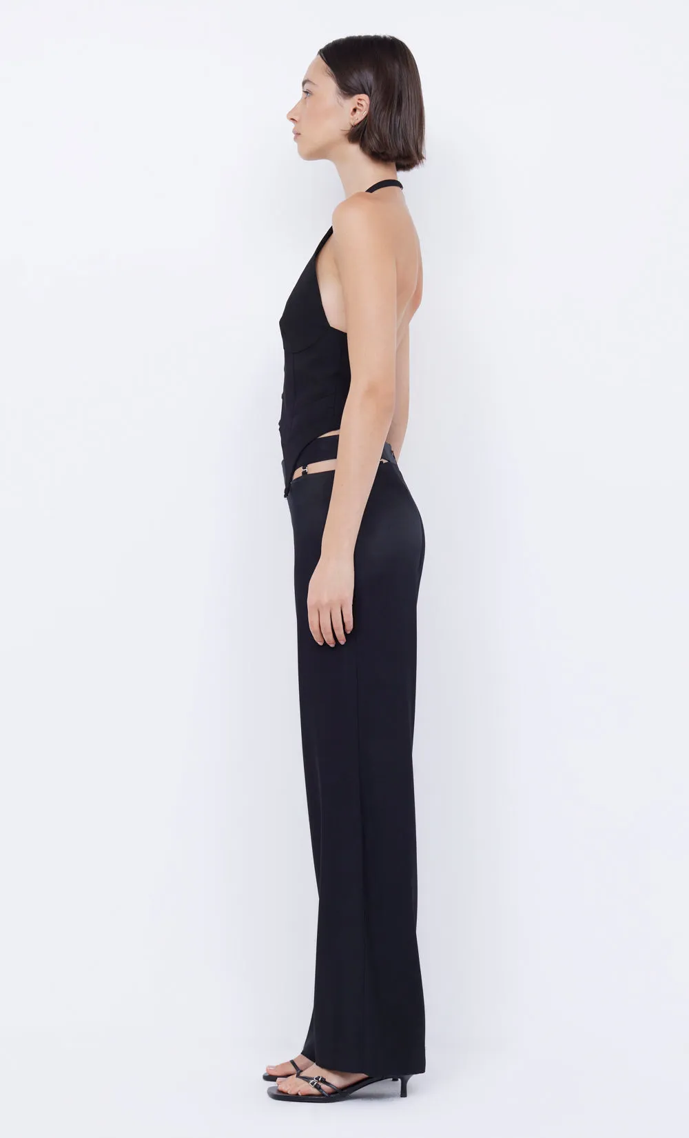WILDER HALTER TOP - BLACK sold by bec + bridge product image thumbnail 3