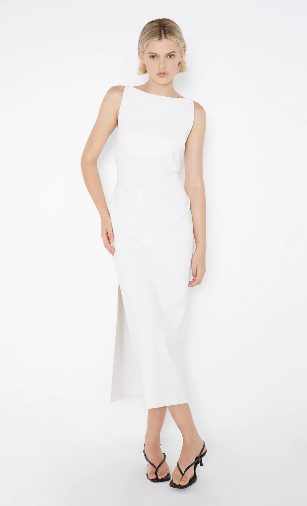 BE MINE TUCK DRESS - IVORY sold by bec + bridge product image thumbnail 5