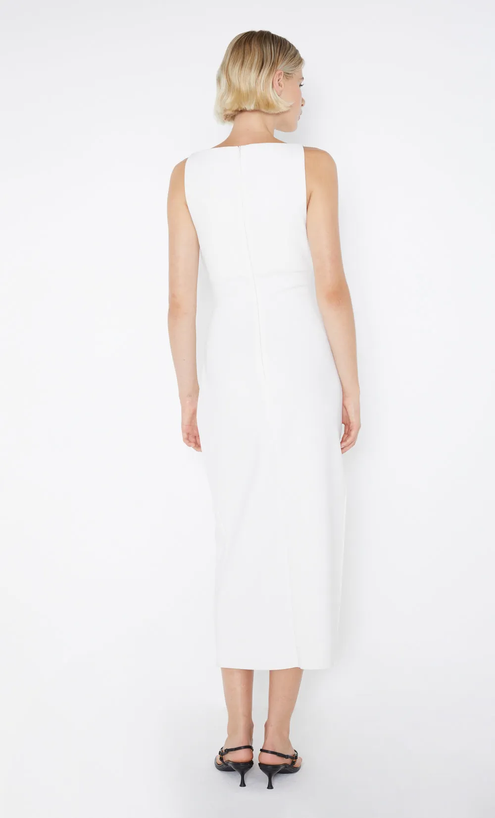 BE MINE TUCK DRESS - IVORY sold by bec + bridge product image thumbnail 2