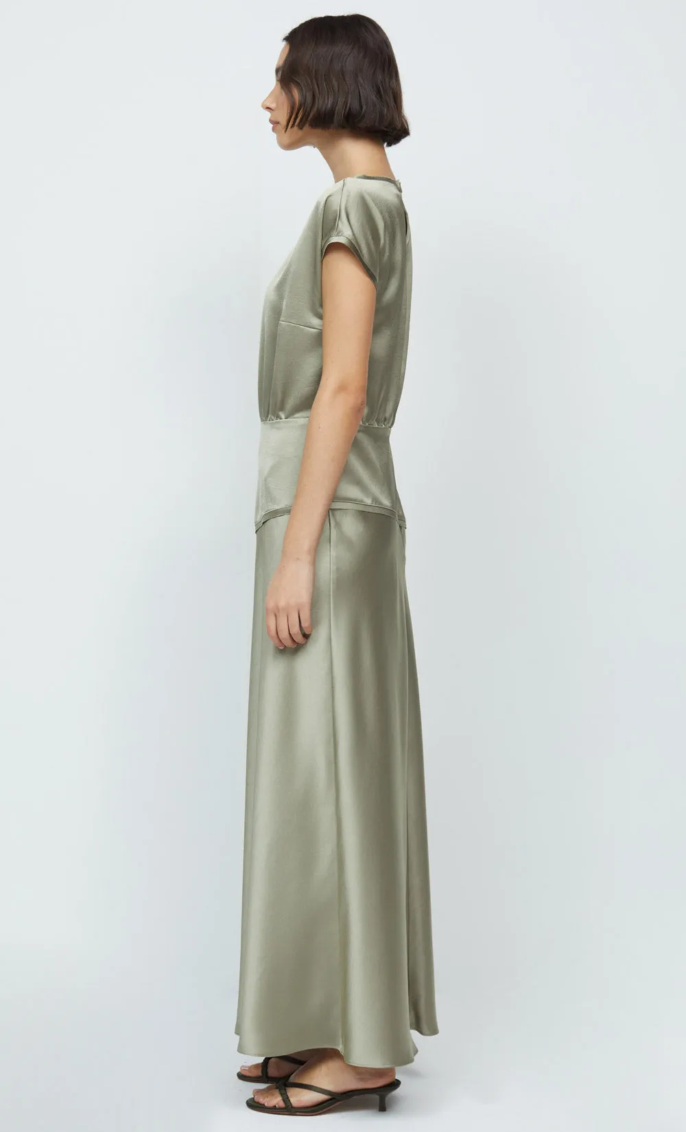 ANNISTON MAXI DRESS - OLIVE sold by bec + bridge product image thumbnail 4