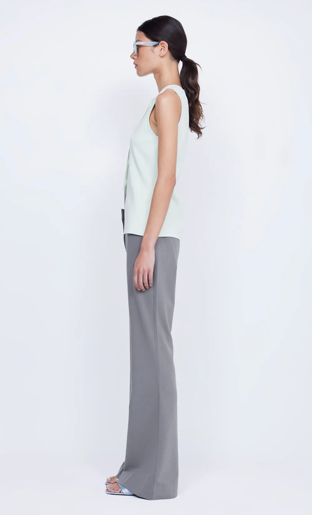 MARISSA BOOTLEG PANT - ELEPHANT GREY sold by bec + bridge product image thumbnail 3