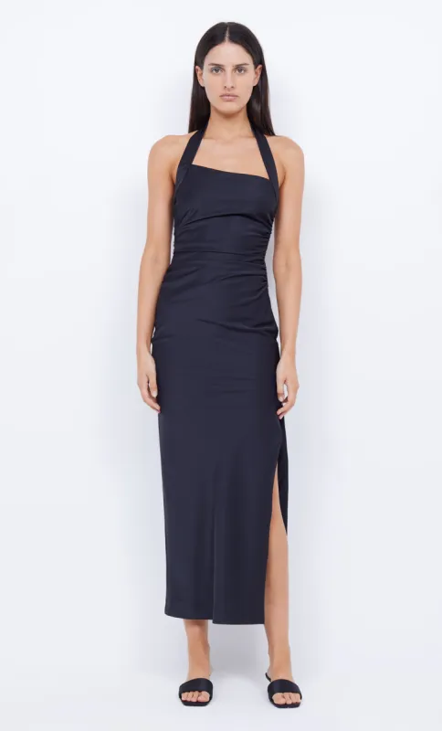 ULA ASYM MAXI DRESS - BLACK sold by bec + bridge
