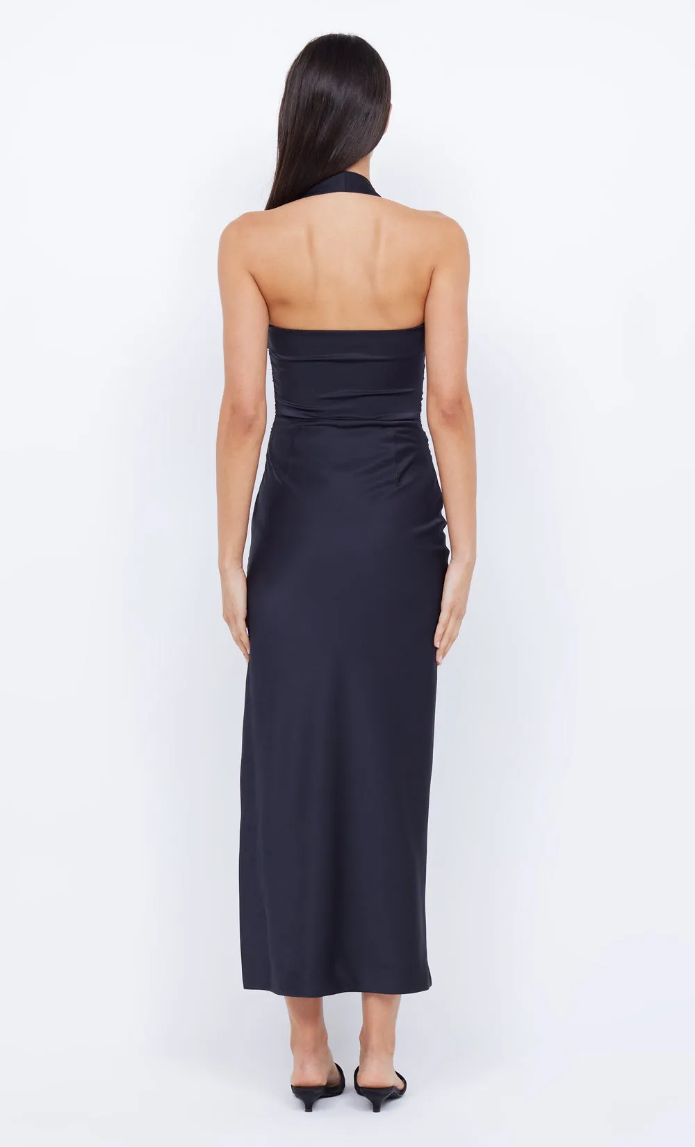 ULA ASYM MAXI DRESS - BLACK sold by bec + bridge product image thumbnail 2