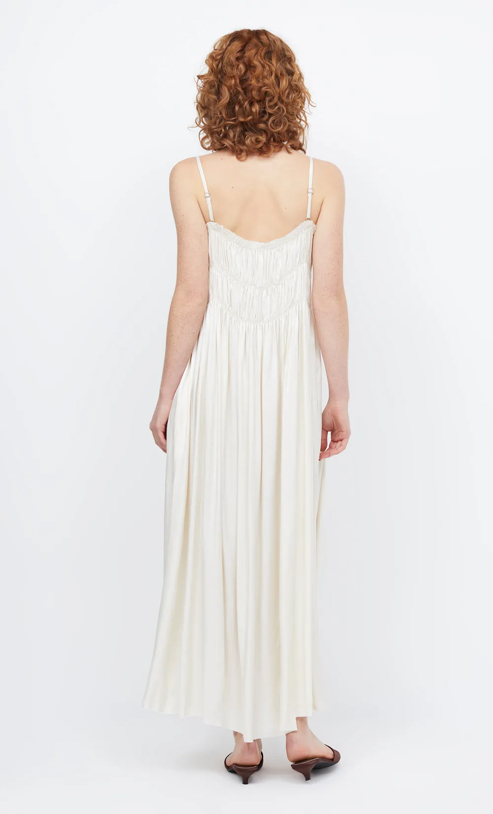 DALI MAXI SHIFT DRESS - IVORY sold by bec + bridge product image thumbnail 3