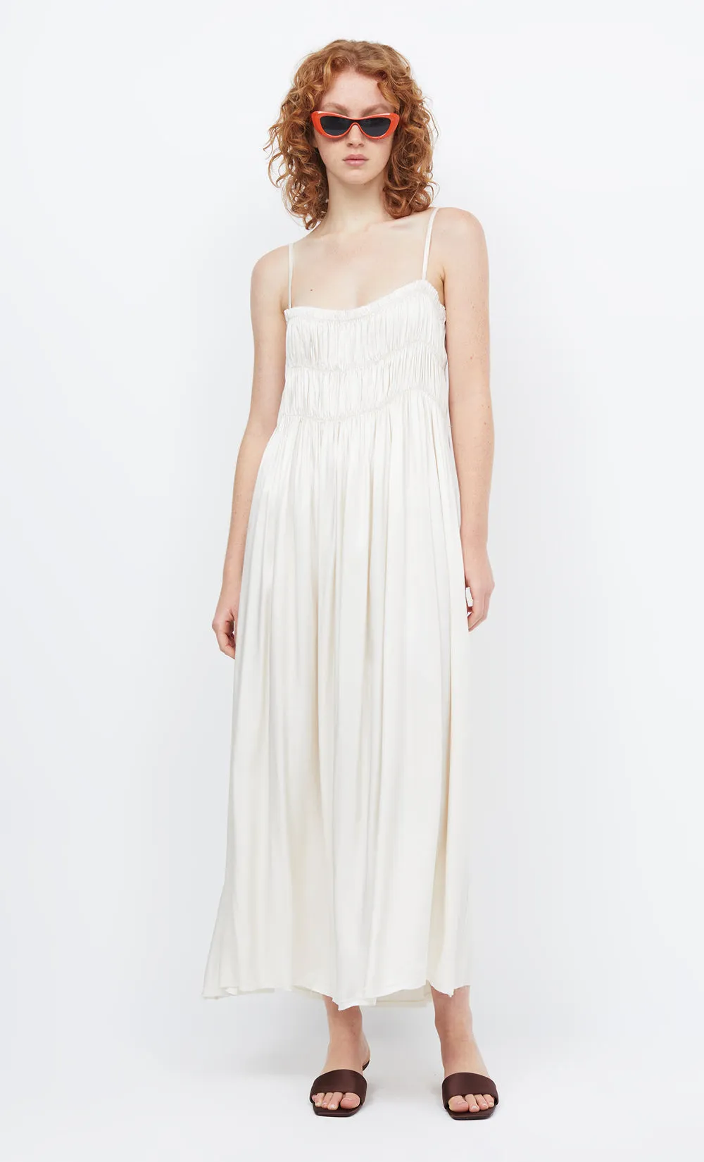 DALI MAXI SHIFT DRESS - IVORY sold by bec + bridge product image thumbnail 2