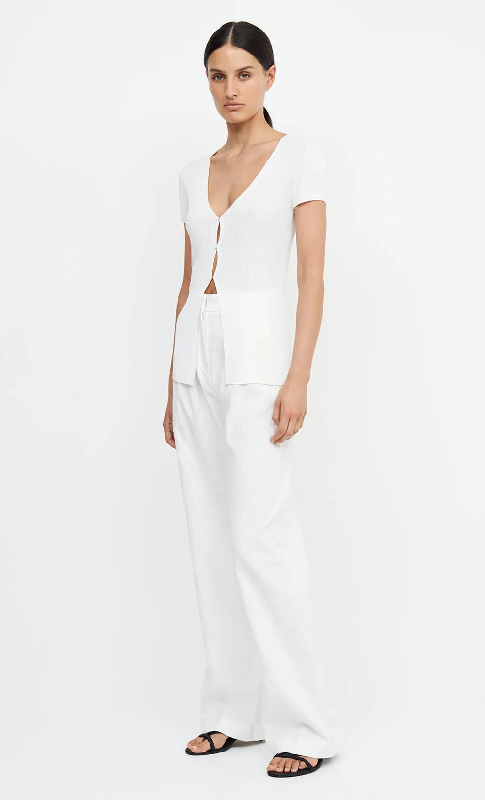 HARRIET PANT - IVORY sold by bec + bridge