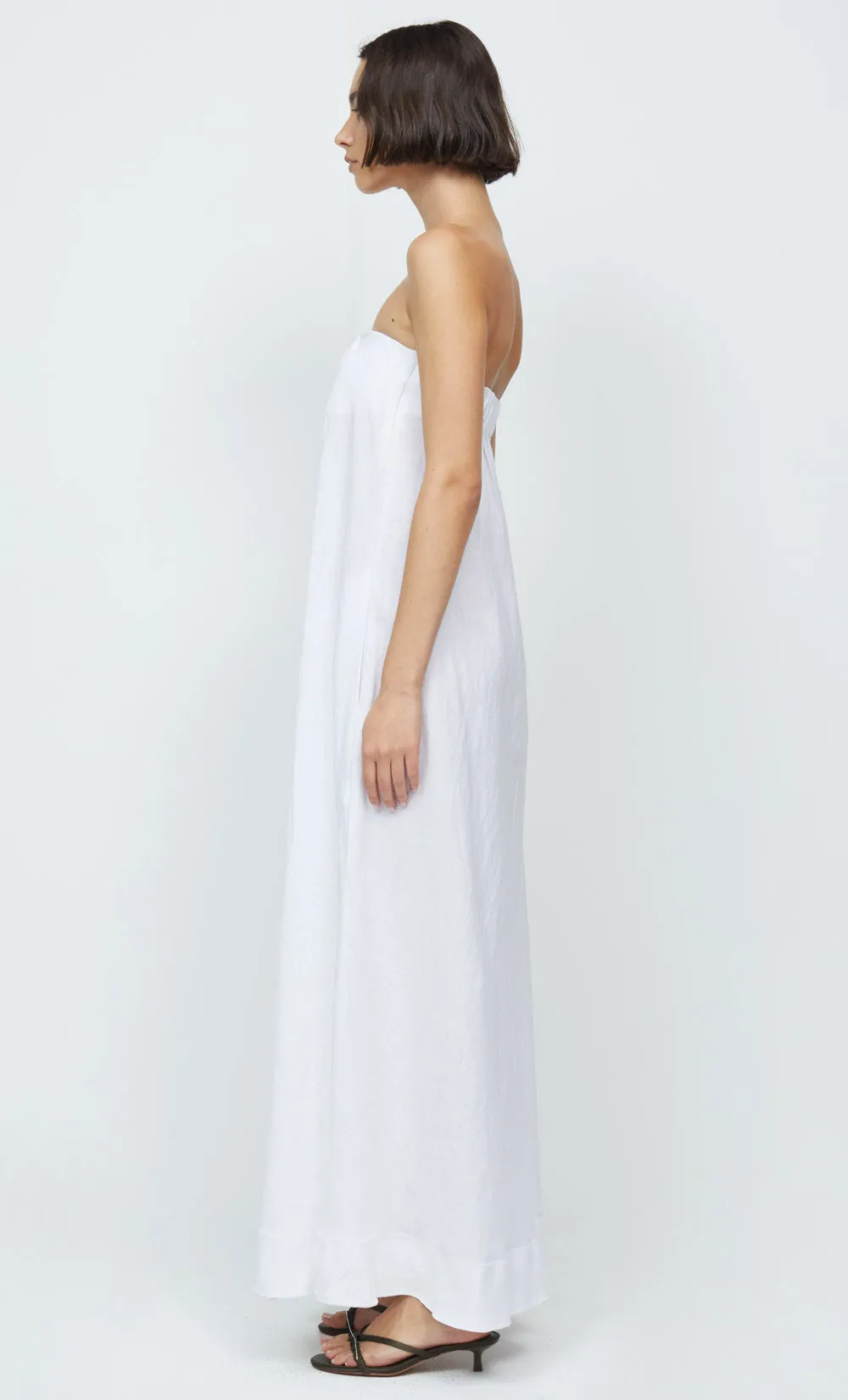 LARA STRAPLESS MAXI DRESS - IVORY sold by bec + bridge product image thumbnail 4