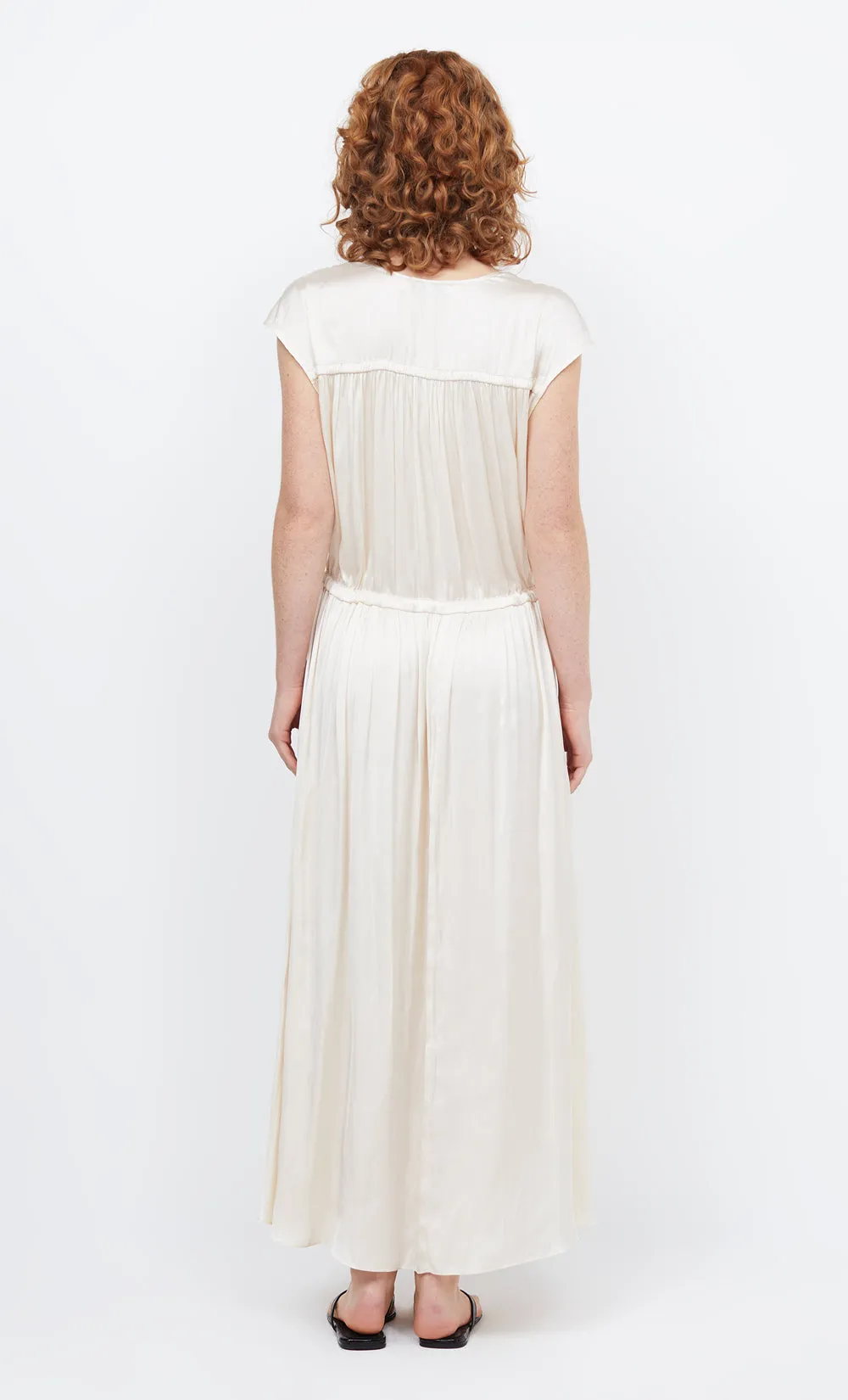 PARADISE BUTTON UP MAXI - IVORY sold by bec + bridge product image thumbnail 3