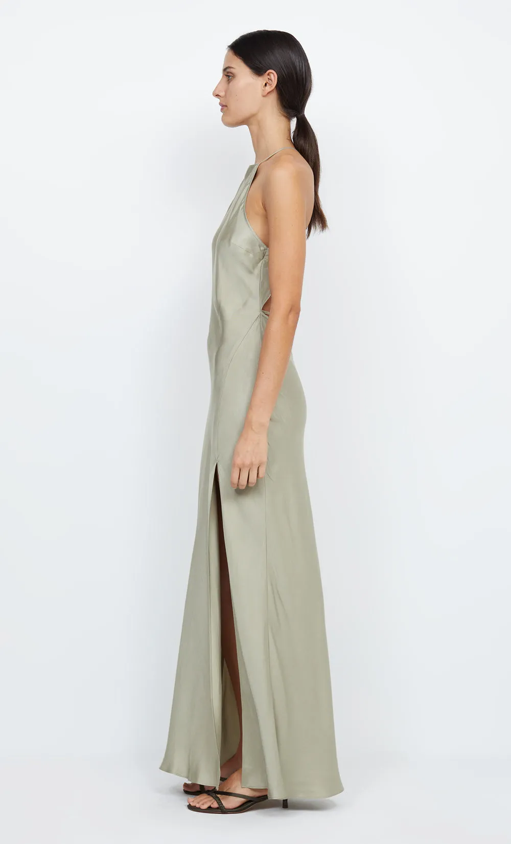 ADORE HALTER MAXI DRESS - SAGE sold by bec + bridge product image thumbnail 5