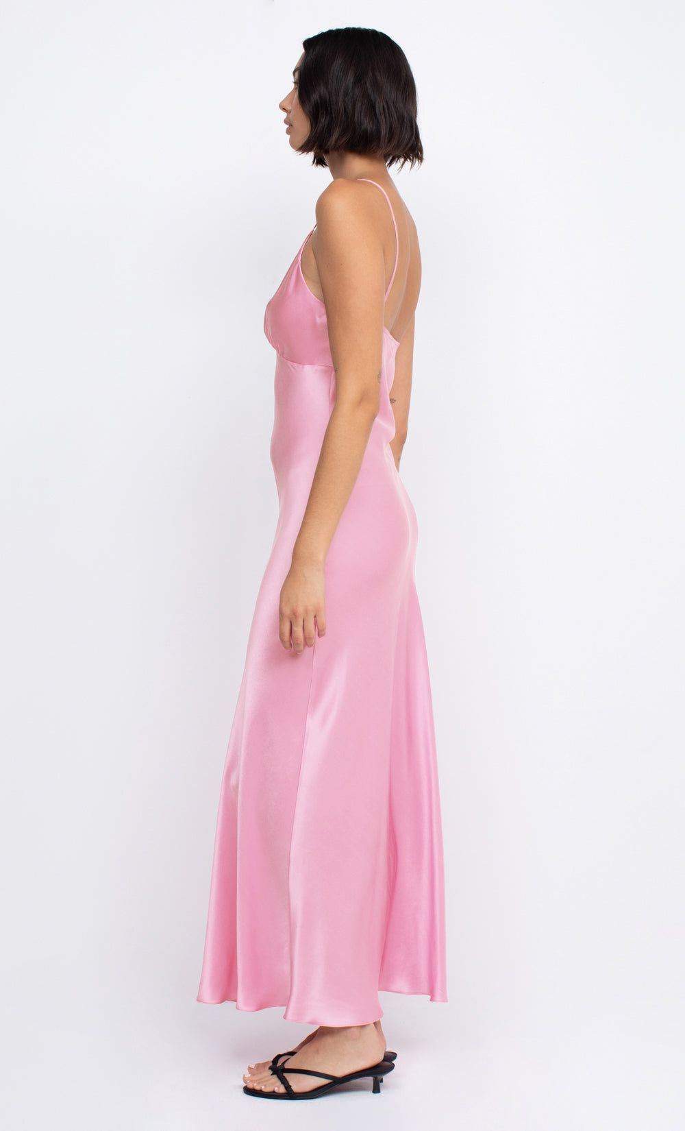 AMBER V MAXI DRESS - CANDY PINK sold by bec + bridge product image thumbnail 4