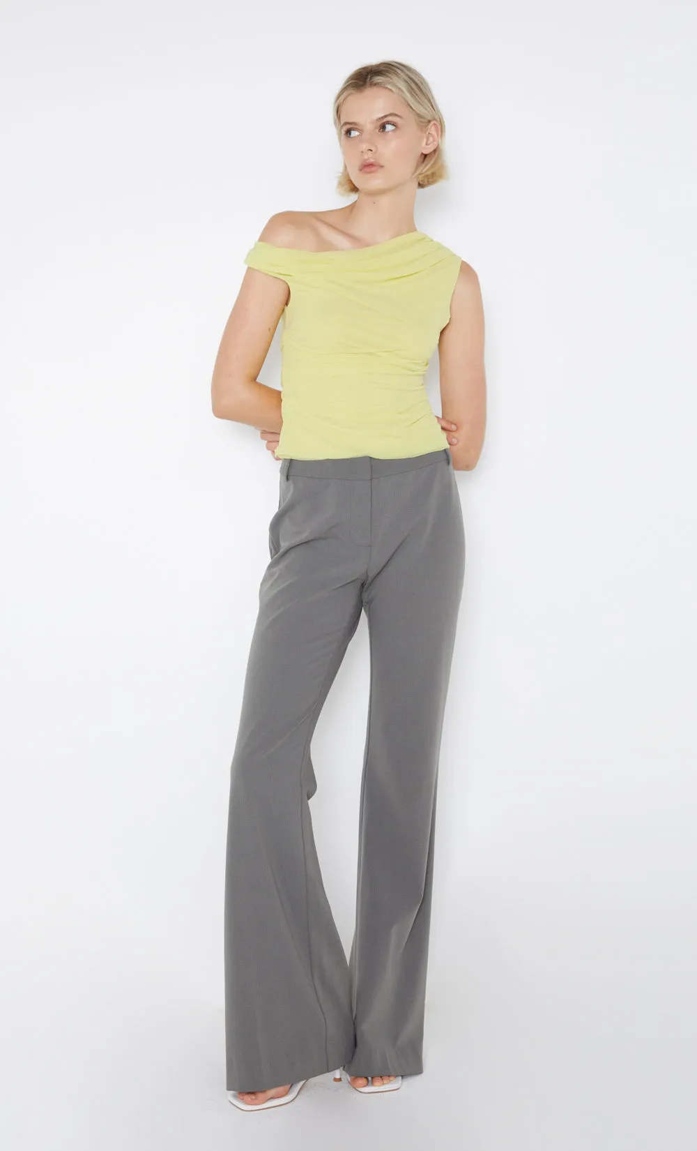 VICTORIA ASYM TOP - LEMON sold by bec + bridge product image thumbnail 3