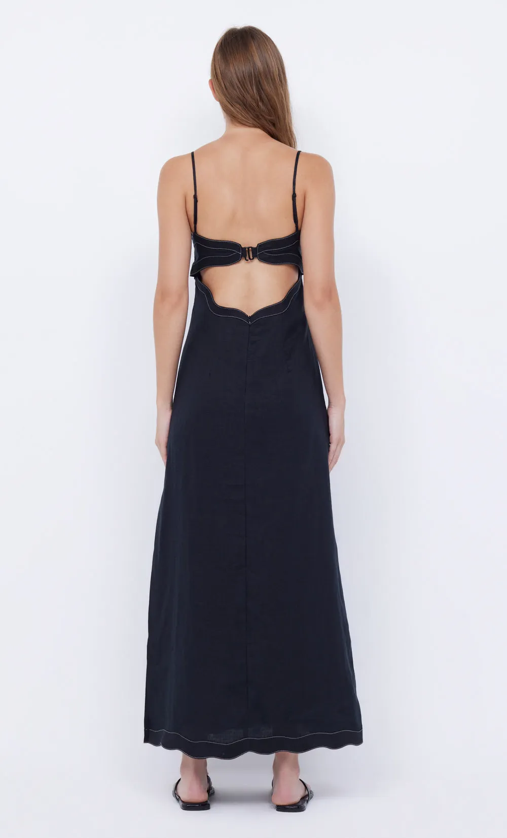 TALLULAH MAXI DRESS - BLACK/BLACK sold by bec + bridge product image thumbnail 2