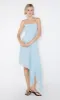 ELZETTE STRAPLESS MIDI DRESS - DOLPHIN BLUE sold by bec + bridge