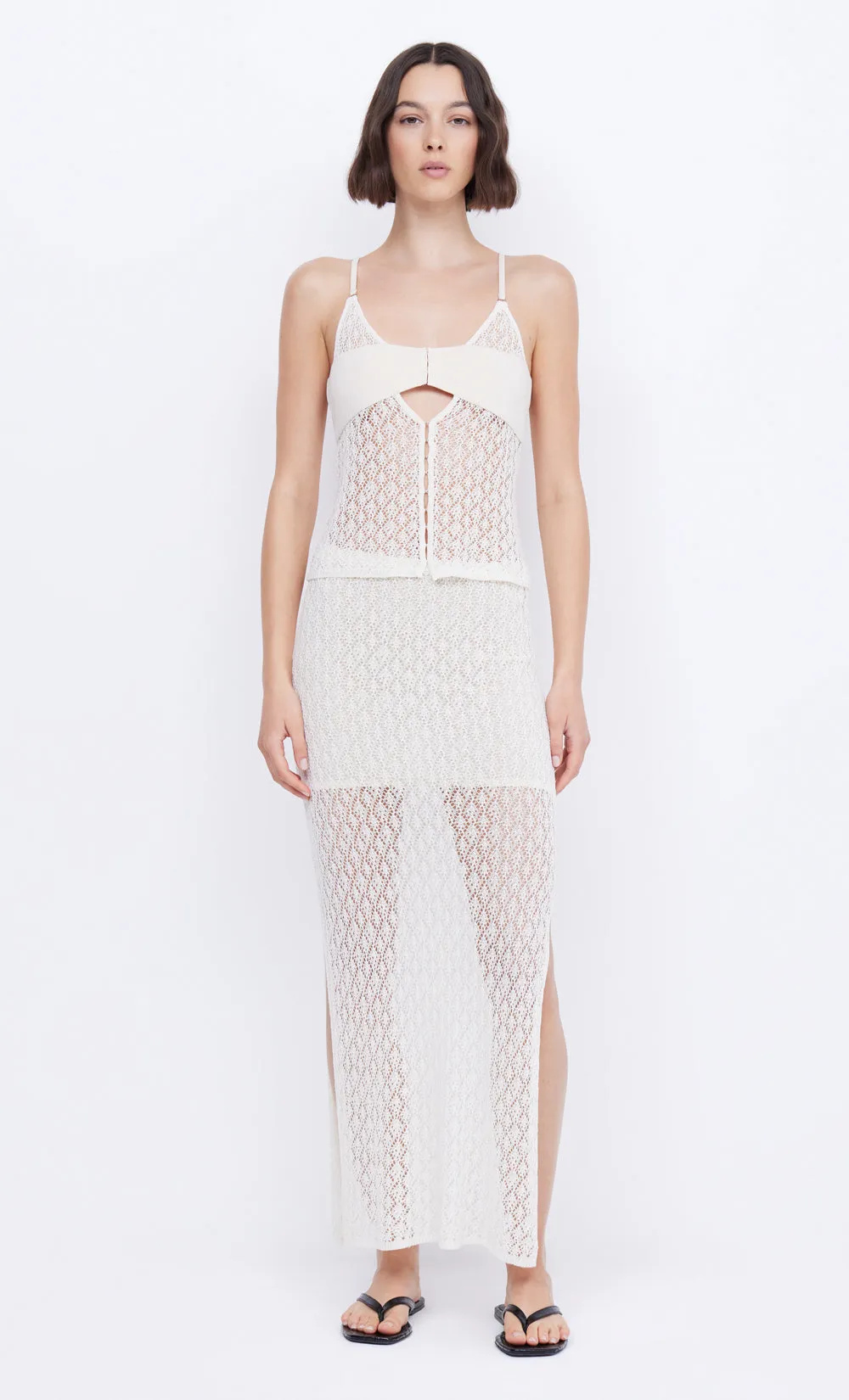 BREEZE MAXI SKIRT - IVORY sold by bec + bridge product image thumbnail 2