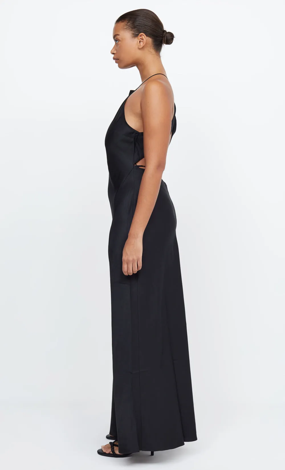 ADORE HALTER MAXI DRESS - BLACK sold by bec + bridge product image thumbnail 5