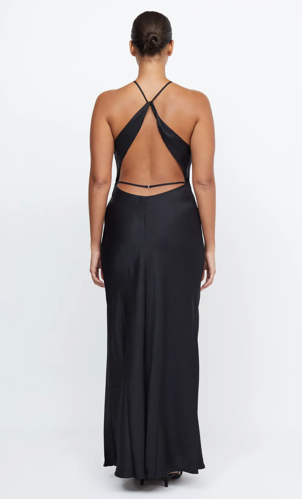ADORE HALTER MAXI DRESS - BLACK sold by bec + bridge product image thumbnail 3