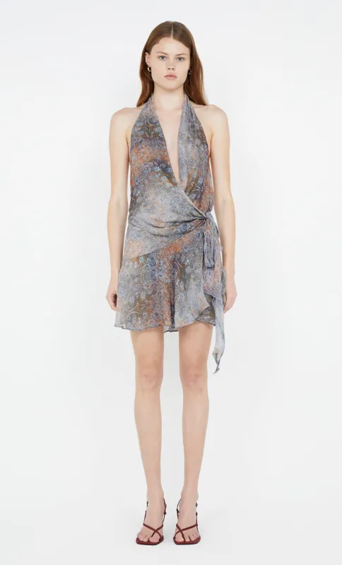 MALAYA MINI DRESS - SKYFIRE OMBRE sold by bec + bridge