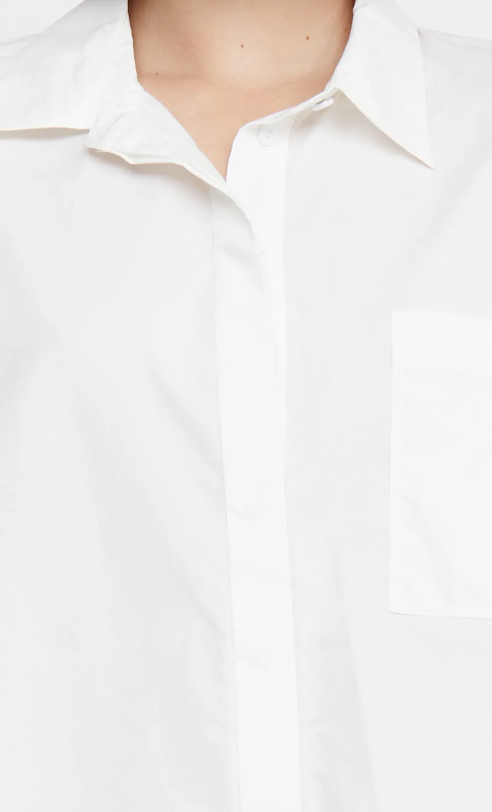 KELZIERA OPEN BACK SHIRT - WHITE sold by bec + bridge product image thumbnail 5