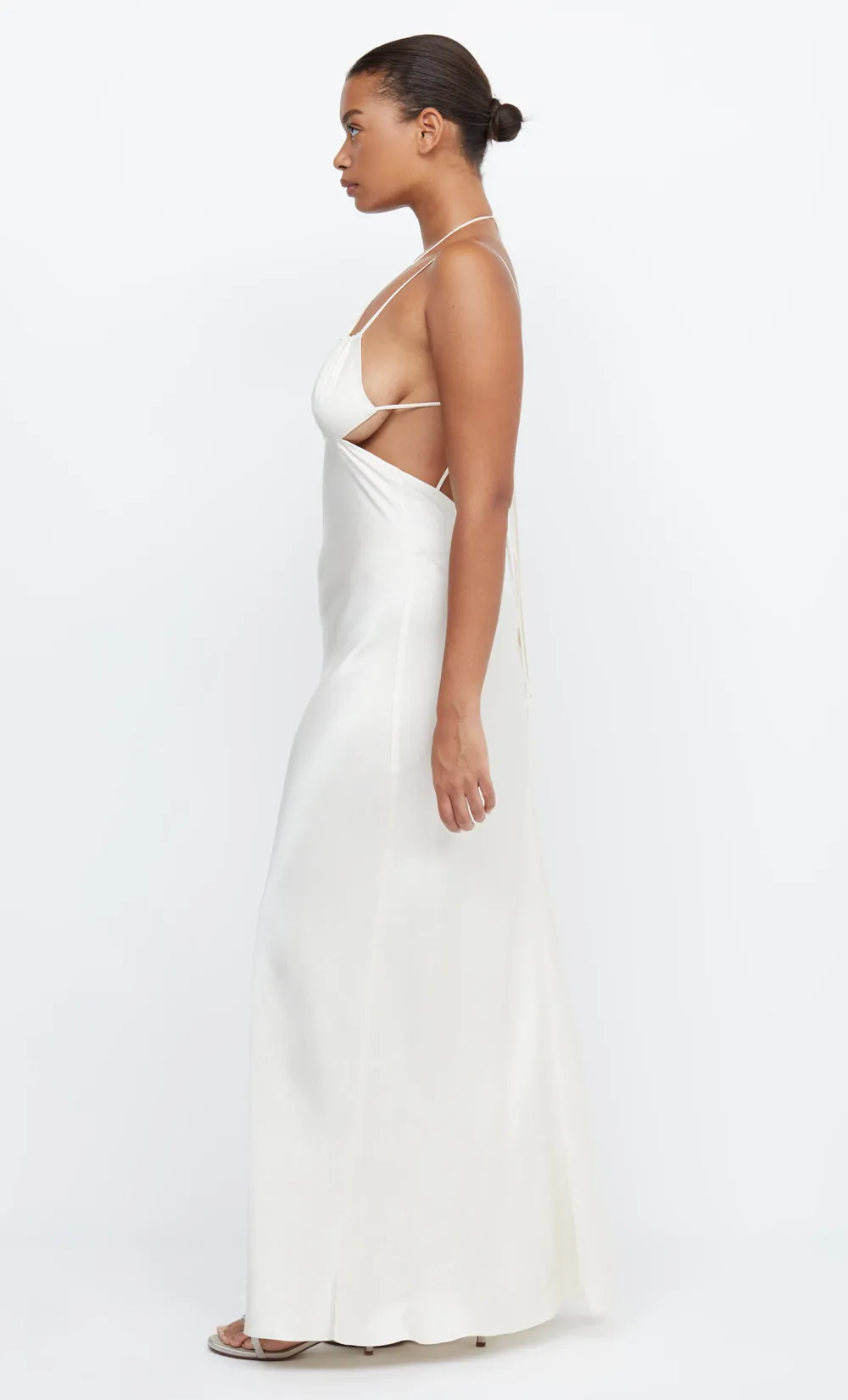 ADORE TIE MAXI DRESS - CREAM sold by bec + bridge product image thumbnail 5