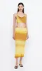 AMARA STRAPPY SKIRT - GOLDEN OMBRE sold by bec + bridge