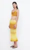 AMARA STRAPPY SKIRT - GOLDEN OMBRE sold by bec + bridge